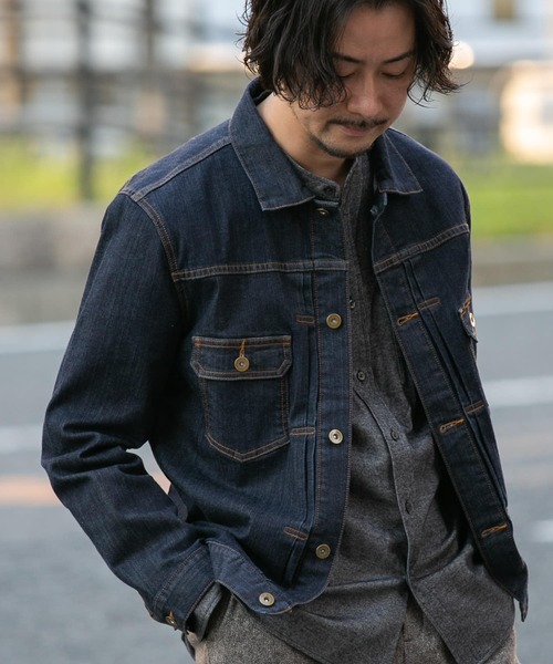 URBAN RESEARCH ROSSO MEN 「URBAN MEN」 デニムジャケット X-LARGE URBAN RESEARCH ROSSO MEN 「URBAN MEN」 デニムジャケット X-LARGE
