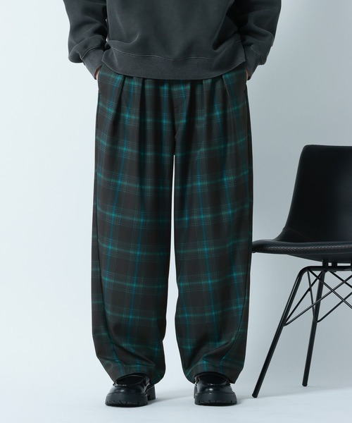 RAGEBLUE（レイジブルー） ワイドパンツ スラックス 2Tuck Design