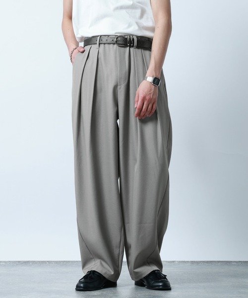 RAGEBLUE（レイジブルー） スラックス 2Tuck Design Cocoon Easy Pants