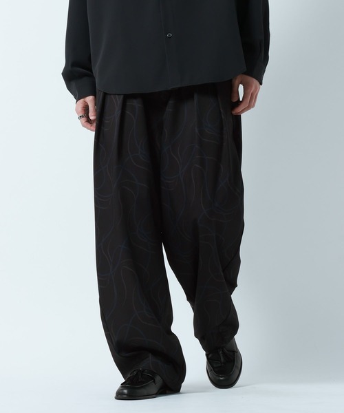 RAGEBLUE（レイジブルー） ワイドパンツ スラックス 2Tuck Design