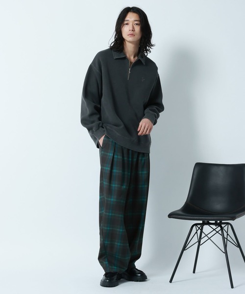 RAGEBLUE（レイジブルー） ワイドパンツ スラックス 2Tuck Design