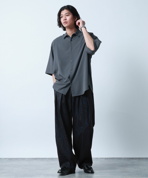 RAGEBLUE（レイジブルー） ワイドパンツ スラックス 2Tuck Design