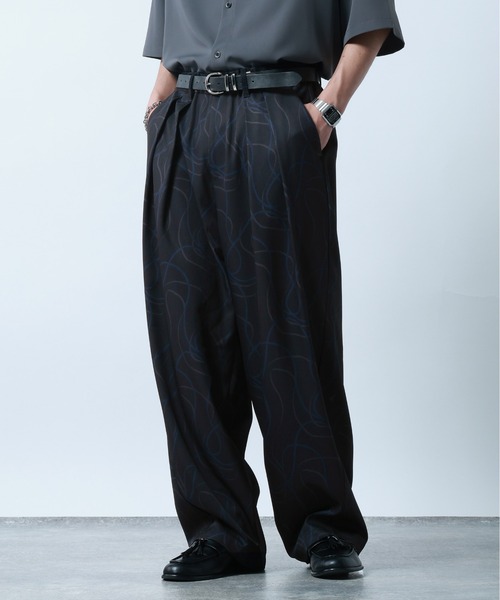 RAGEBLUE（レイジブルー） スラックス 2Tuck Design Cocoon Easy Pants