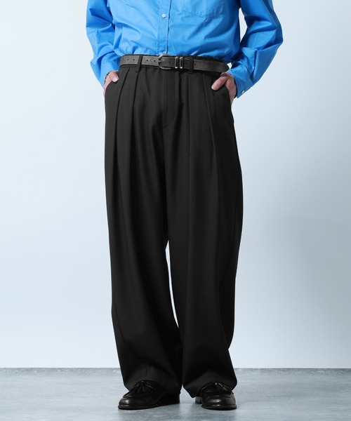RAGEBLUE（レイジブルー） スラックス 2Tuck Design Cocoon Easy Pants