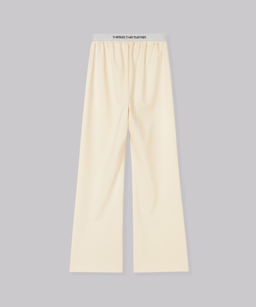 「THINGS THAT MATTER」 イージーパンツ 2 ライム レディース_画像8