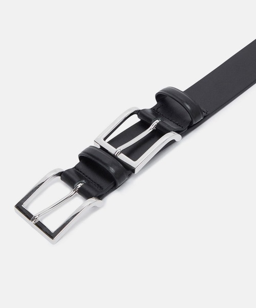 LCDC TM ベルト DOUBLE BUCKLE LEATHER BELT レディース メンズ
