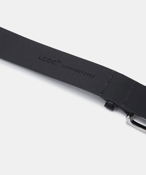 LCDC TM ベルト DOUBLE BUCKLE LEATHER BELT レディース メンズ