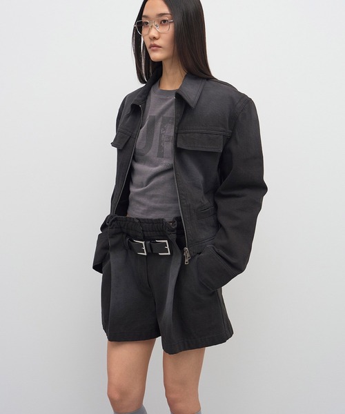 LCDC TM ベルト DOUBLE BUCKLE LEATHER BELT レディース メンズ