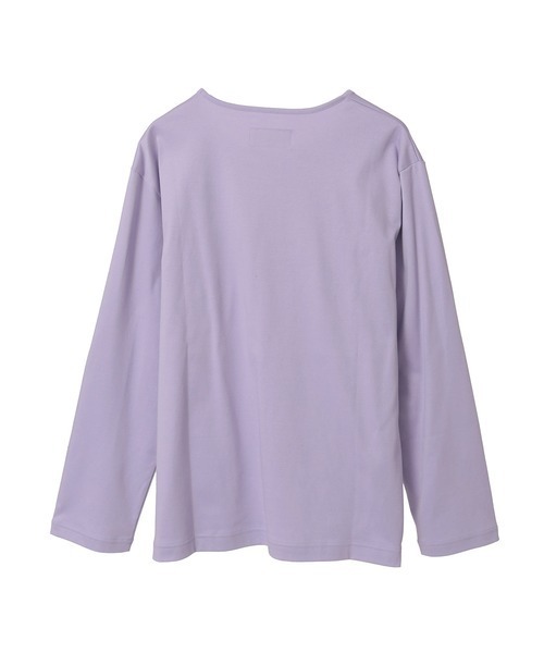 「PINK HOUSE」 長袖カットソー LARGE ブラック レディースの画像