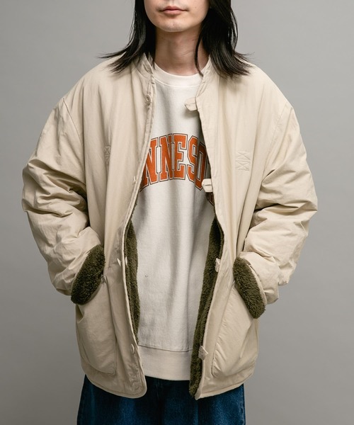「ARMY TWILL」 ジャケット LARGE アイボリー メンズ_画像3