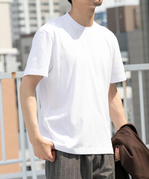 「URBAN RESEARCH ROSSO MEN」 半袖Tシャツ X-LARGE チャコールグレー メンズ_画像4