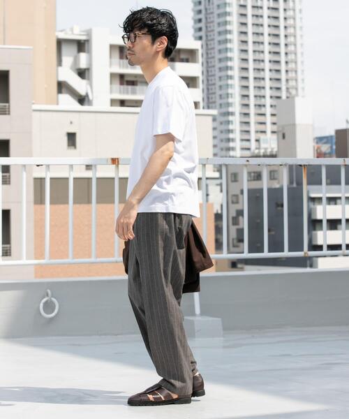 「URBAN RESEARCH ROSSO MEN」 半袖Tシャツ X-LARGE チャコールグレー メンズ_画像8