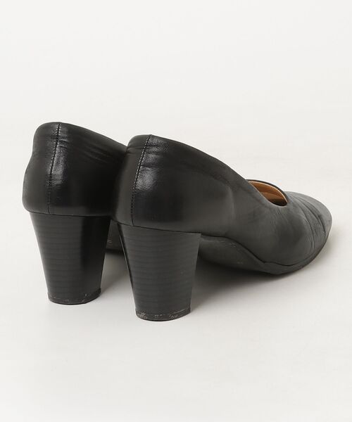 「YOSUKE」 パンプス 25cm ブラック レディース_画像2