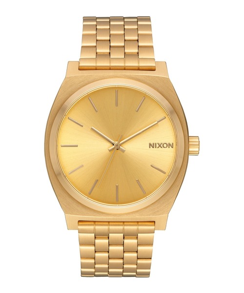 新品同様NIXON ゴールド アナログ時計 NIXON（ニクソン） アナログ腕時計 FREE ゴールド レディース