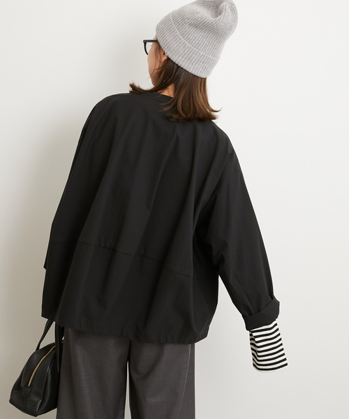 ☆新品☆JOURNAL STANDARD relume　ノーカラージレ　ブラック JOURNAL STANDARD relume（ジャーナルスタンダード レリューム） ノー