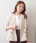 tシャツ 半袖 「接触冷感」ビジューキーネック...の詳細画像2
