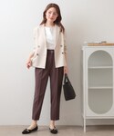 tシャツ 半袖 「接触冷感」ビジューキーネック...の詳細画像4