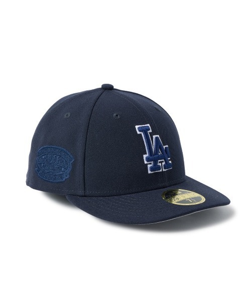 NewEraデザイナーズエンジェルカスタム刺繍LAドジャースキャップブルー1/2 NEW ERA（ニューエラ） ドジャース キャップ 帽子 メンズ NEW ERA LOS