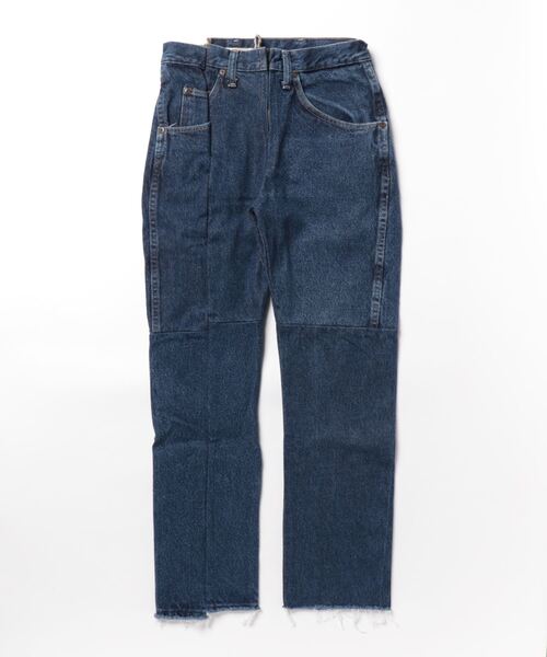 「77circa」 デニムパンツ 38 ブルー系その他5 レディース_画像2