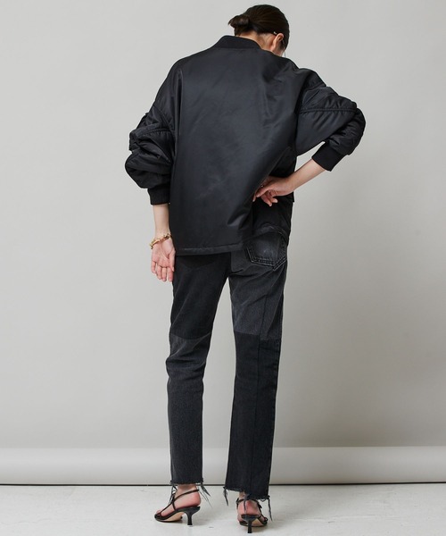 「77circa」 デニムパンツ 38 ブルー系その他5 レディース_画像6