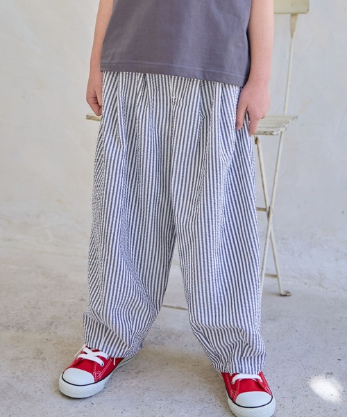 Piet ワイドパンツ パンツ ストライプボールパンツ キッズ 子供服