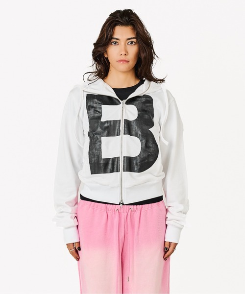 最終値下げ価格 即完売商品 BEEDEN TOPS パーカー BEEDEN パーカー B LOGO BASIC HOODIE レディース : ZOZOTOWN Yahoo!店