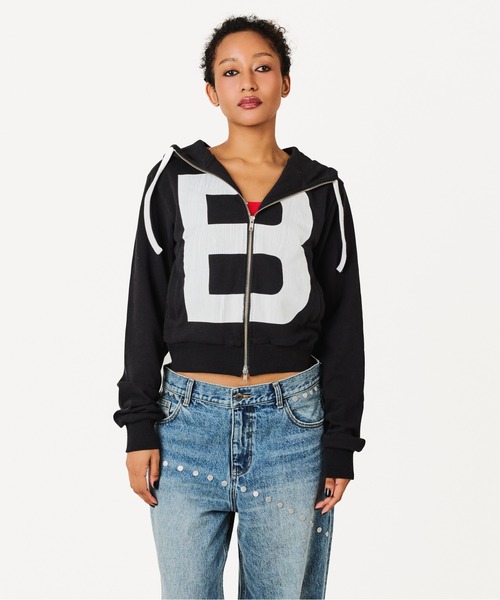 BEEDEN パーカー B LOGO BASIC HOODIE レディース : ZOZOTOWN Yahoo!店