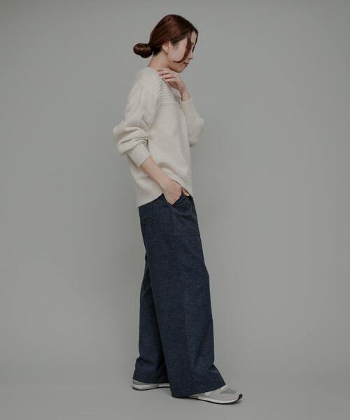 「URBAN RESEARCH Sonny Label」 イージーパンツ 36 インディゴブルー レディース_画像7