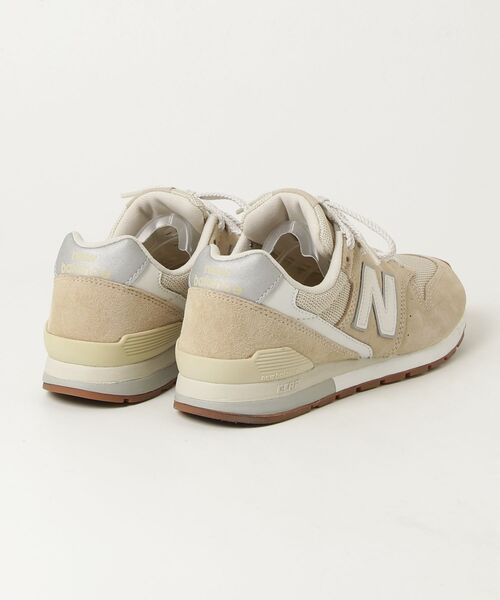 「New Balance」 ローカットスニーカー 23.5cm ベージュ レディース_画像2
