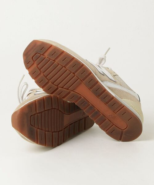 「New Balance」 ローカットスニーカー 23.5cm ベージュ レディース_画像3