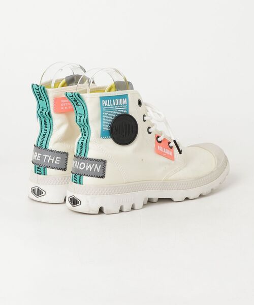 「PALLADIUM」 ハイカットスニーカー 24.5cm ベージュ レディース_画像2