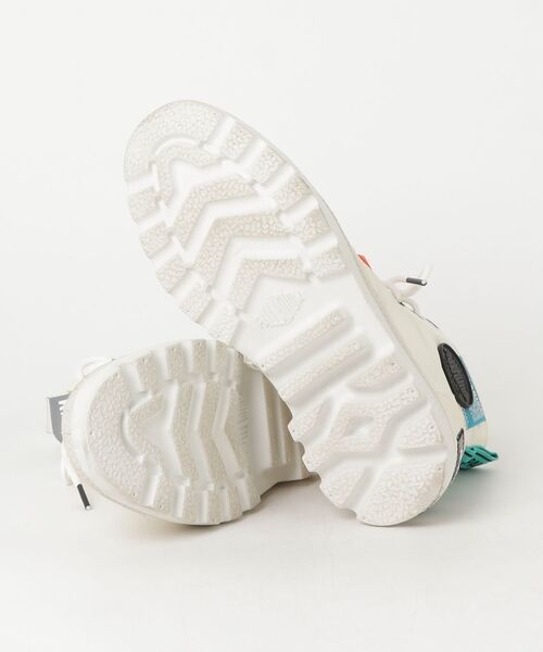 「PALLADIUM」 ハイカットスニーカー 24.5cm ベージュ レディース_画像3