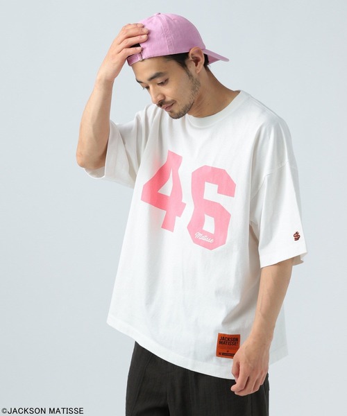 「JACKSON MATISSE」 半袖Tシャツ MEDIUM チャコール メンズ_画像8