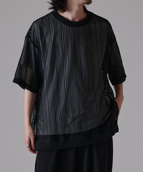 「Lui's」 長袖Tシャツ FREE ブラック メンズ_画像3
