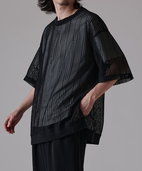 「Lui's」 長袖Tシャツ FREE ブラック メンズ_画像4