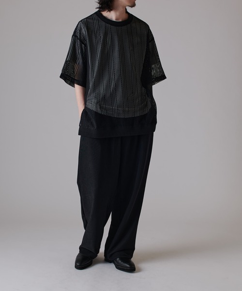 「Lui's」 長袖Tシャツ FREE ブラック メンズ_画像6