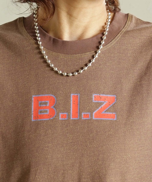 BITTOKO（ビットコ） tシャツ 半袖 B.I.ZヴィンテージプリントT 