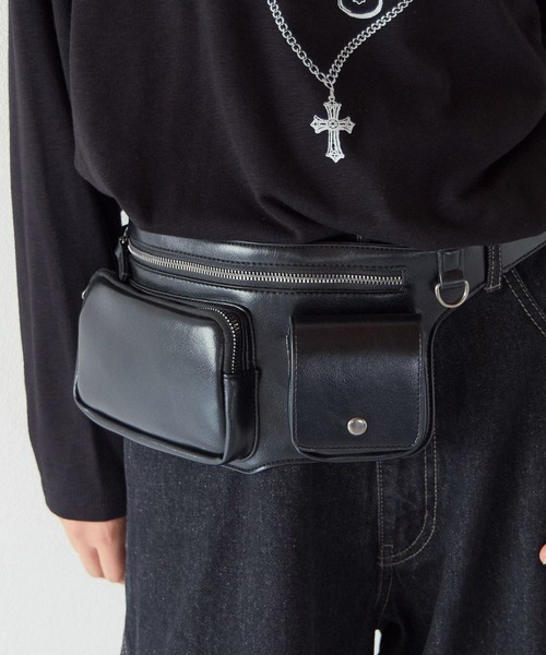 PBLIM ウエストポーチ ウエストバッグ 「UNISEX」ベルトバッグ