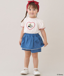 tシャツ 「Disney」グラフィックメロー半...の詳細画像3