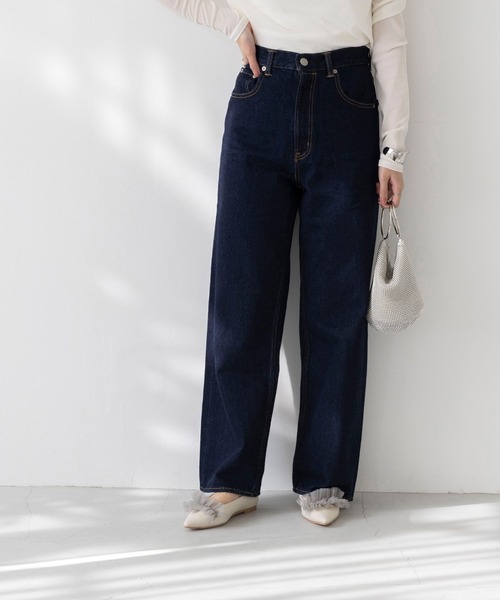 「menue」 フラットパンプス 26.0cm イエロー レディース_画像2