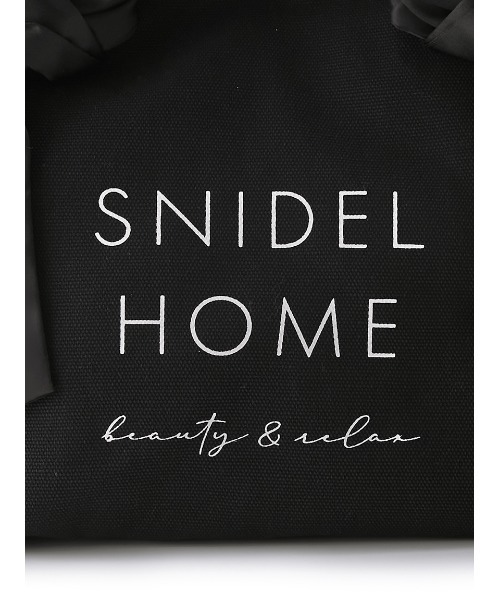 「SNIDEL HOME」 トートバッグ FREE ブラック レディース_画像3