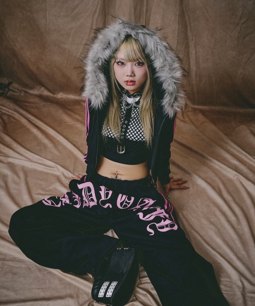 GALFY（ガルフィー） ワイドパンツ スウェットパンツ ジャージ GALFY