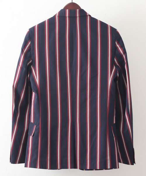 merc ジャケット テーラードジャケット ロンドンストライプ