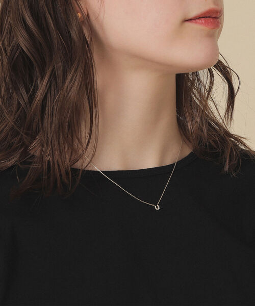 ネックレス Ray BEAMS / K10 ダイヤモンド 馬蹄 ネックレス ネックレス Ray BEAMS / K10 ダイヤモンド 馬蹄 ネックレス