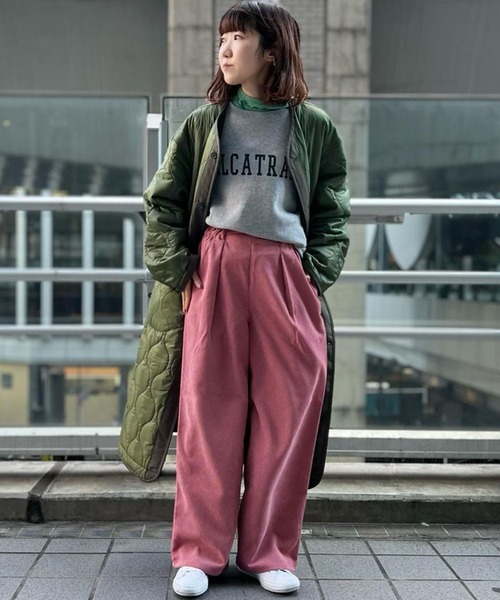 Johnbull（ジョンブル） パンツ アクティブコーデュロイタックパンツ