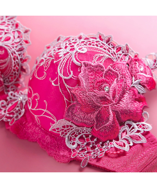 ブラジャー 「優美で絢爛に魅せる 010series」HIMICO Ammirare Rosa ブラ