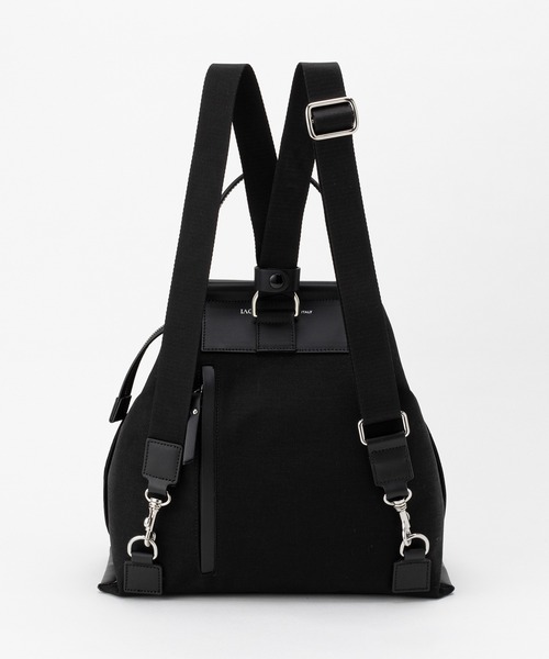 良品 イアクッチ IACUCCI リュックサック ソルベット レザー ブラック IACUCCI(イアクッチ)｜ソルベット BP CORDURA/RUGA/グレー の