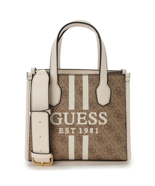 GUESS トートバッグ バッグ SILVANA 2 Cmprtmnt Mini Tote レディース  