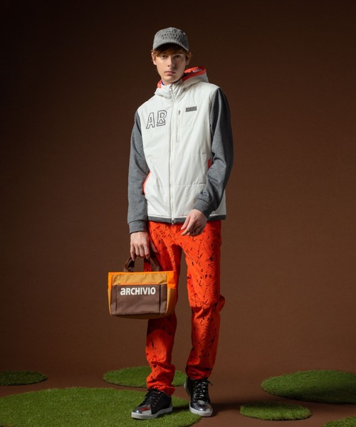 【メンズ】ARCHIVIO コーデュロイパンツ archivio（アルチビオ） パンツ 「MENS」コーデュロイパンツ ペイント