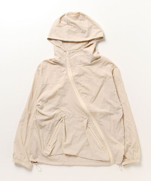 FREE STYLISTS マウンテンパーカー ウインドブレーカー フード付き